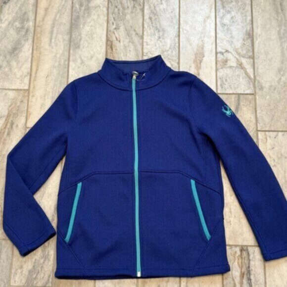 NEW Spyder Girls Large 14/16 Purple/Teal Jacket Retails $75